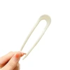 U-shaped hairpin, bun head, fixed fork comb hairpin, headwear, four-toothed comb hairpin for women Item Picture